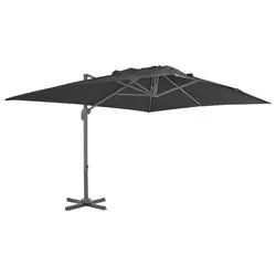 vidaXL Cantilever umbrella with aluminum mast 4 x 3 m (47001) vidaXL Cantilever umbrella with aluminum mast 4 x 3 m (47001)