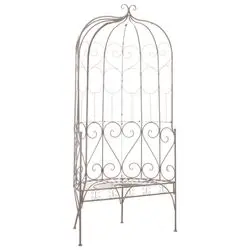 vidaXL Antique Iron Bench 95 cm (45433) vidaXL Antique Iron Bench 95 cm (45433)