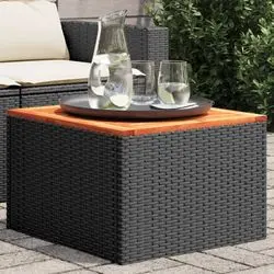 vidaXL Garden table poly rattan (365975) vidaXL Garden table poly rattan (365975)