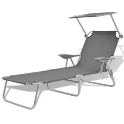 vidaXL Folding Sun Lounger (42934) vidaXL Folding Sun Lounger (42934)