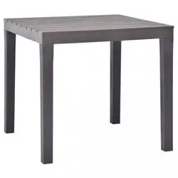 vidaXL Garden table plastic 78 x 78 x 72 cm (48785) vidaXL Garden table plastic 78 x 78 x 72 cm (48785)