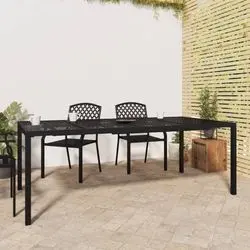 vidaXL Garden table steel 200x100x72 cm (362747) vidaXL Garden table steel 200x100x72 cm (362747)
