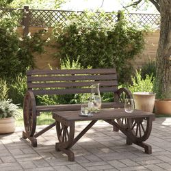 vidaXL Garden lounge set solid fir wood 2-piece (365106) vidaXL Garden lounge set solid fir wood 2-piece (365106)
