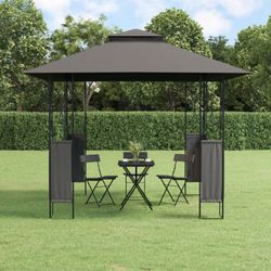 vidaXL Pavilion with Roof Steel 300 x 300 x 270 cm (360141) vidaXL Pavilion with Roof Steel 300 x 300 x 270 cm (360141)