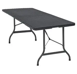 Casaria Folding table Malmö 180 x 75 cm Casaria Folding table Malmö 180 x 75 cm