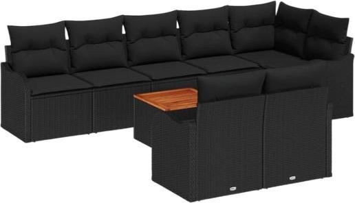 vidaXL Garden sofa set with cushions 9-piece (3347471) vidaXL Garden sofa set with cushions 9-piece (3347471)