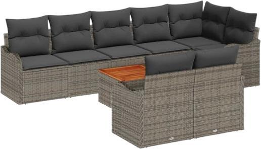 vidaXL Garden sofa set with cushion 9-piece (3347468) vidaXL Garden sofa set with cushion 9-piece (3347468)