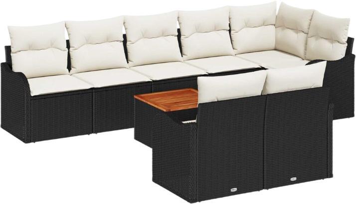 vidaXL Garden sofa set with cushions 9-piece (3347467) vidaXL Garden sofa set with cushions 9-piece (3347467)