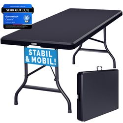 Casaria Folding table 183 x 76 cm (109614) Casaria Folding table 183 x 76 cm (109614)