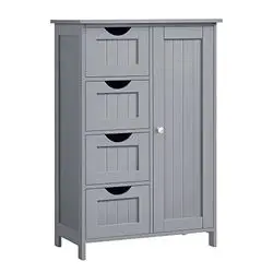 Vasagle Bathroom cabinet with 4 drawers 30 x 55 x 82 cm Vasagle Bathroom cabinet with 4 drawers 30 x 55 x 82 cm