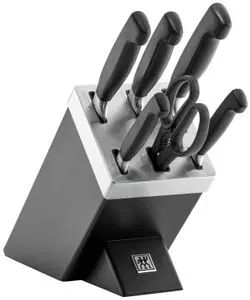 Zwilling Gourmet Self-Sharpening Knife Block 7-Piece Zwilling Gourmet Self-Sharpening Knife Block 7-Piece