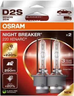 Osram Xenarc Night Breaker 220 D2S 2 pcs. (66240XN2-2HB) Osram Xenarc Night Breaker 220 D2S 2 pcs. (66240XN2-2HB)