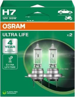 Osram Ulra Life H7 2 pcs. (64210ULT-2HB) Osram Ulra Life H7 2 pcs. (64210ULT-2HB)