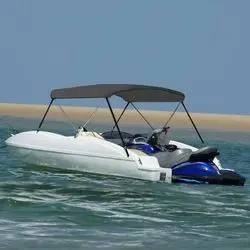 vidaXL 2-Bow Bimini Top Anthracite 180x130x110 cm (93130) vidaXL 2-Bow Bimini Top Anthracite 180x130x110 cm (93130)