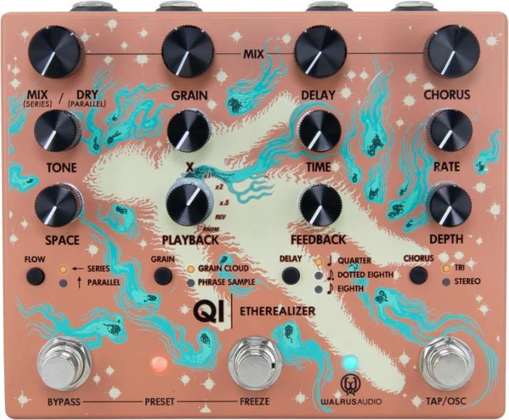 Walrus Audio Qi Etherealizer Terracotta Walrus Audio Qi Etherealizer Terracotta