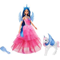 Mattel Barbie Sapphire Doll with Unicorn (HRR16) Mattel Barbie Sapphire Doll with Unicorn (HRR16)