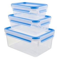 Emsa Clip & Close food storage container set of 3 (0.55 + 1.0 + 2.3 l) Emsa Clip & Close food storage container set of 3 (0.55 + 1.0 + 2.3 l)