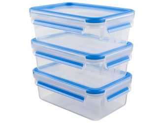 Emsa Clip & Close food storage container 3 x 1.0 l Emsa Clip & Close food storage container 3 x 1.0 l