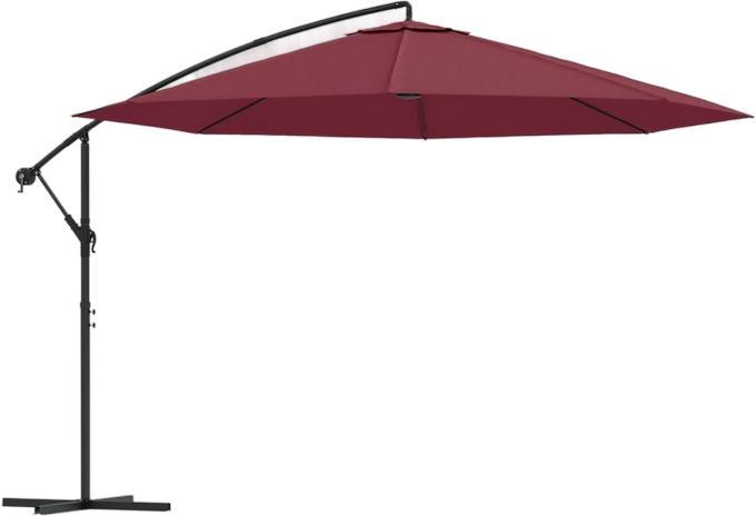 vidaXL Cantilever umbrella with aluminum mast 350 cm (44507) vidaXL Cantilever umbrella with aluminum mast 350 cm (44507)