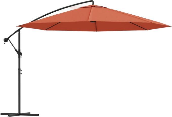 vidaXL Cantilever umbrella with aluminum mast 350 cm (44508) vidaXL Cantilever umbrella with aluminum mast 350 cm (44508)