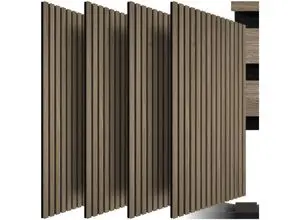 tectake Acoustic Panel Sonic Wall Oak Set of 4 (406037) tectake Acoustic Panel Sonic Wall Oak Set of 4 (406037)