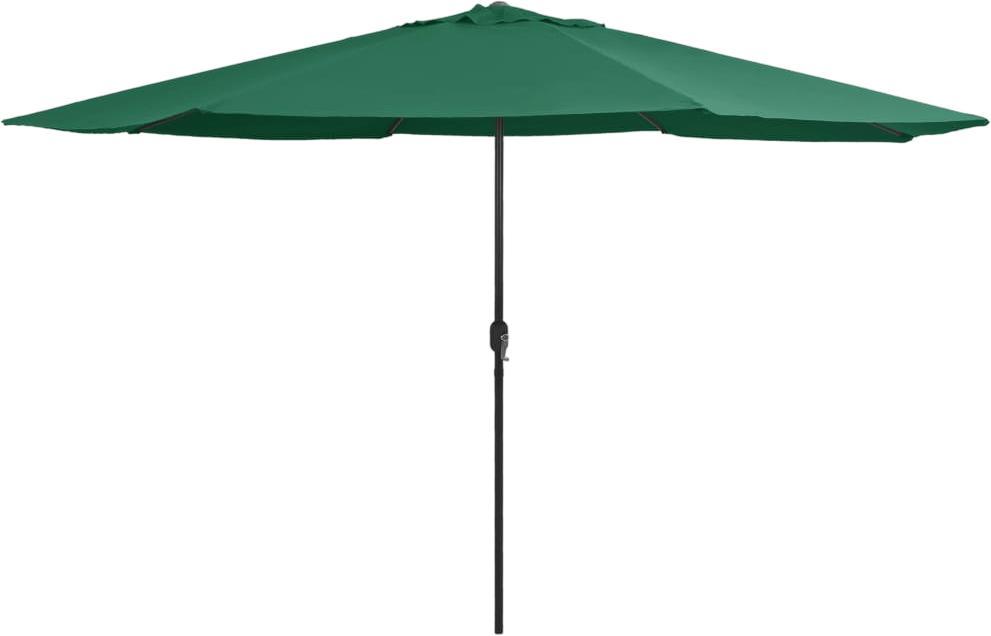 vidaXL Parasol with metal pole 390 cm (47379) vidaXL Parasol with metal pole 390 cm (47379)