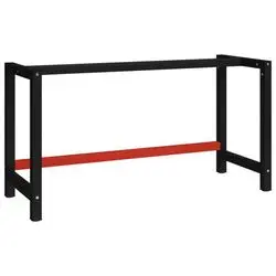 vidaXL Workbench frame metal 150 x 57 x 79 cm (147929) vidaXL Workbench frame metal 150 x 57 x 79 cm (147929)