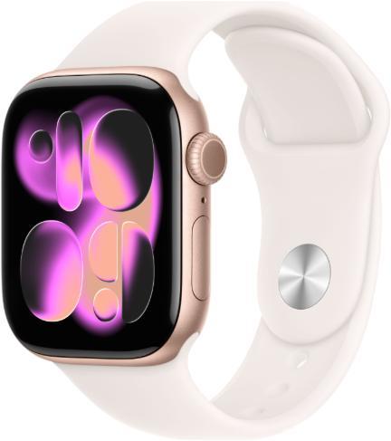 Apple Watch Series 11 GPS + Cellular 42 mm Aluminum with Sport Band M/L (MF8F4ZR/A) Apple Watch Series 11 GPS + Cellular 42 mm Aluminum with Sport Band M/L (MF8F4ZR/A)