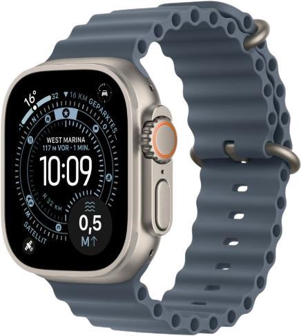 Apple Watch Ultra 3 GPS + Cellular 49 mm Titanium with Ocean Band (MEWH4QF/A) Apple Watch Ultra 3 GPS + Cellular 49 mm Titanium with Ocean Band (MEWH4QF/A)
