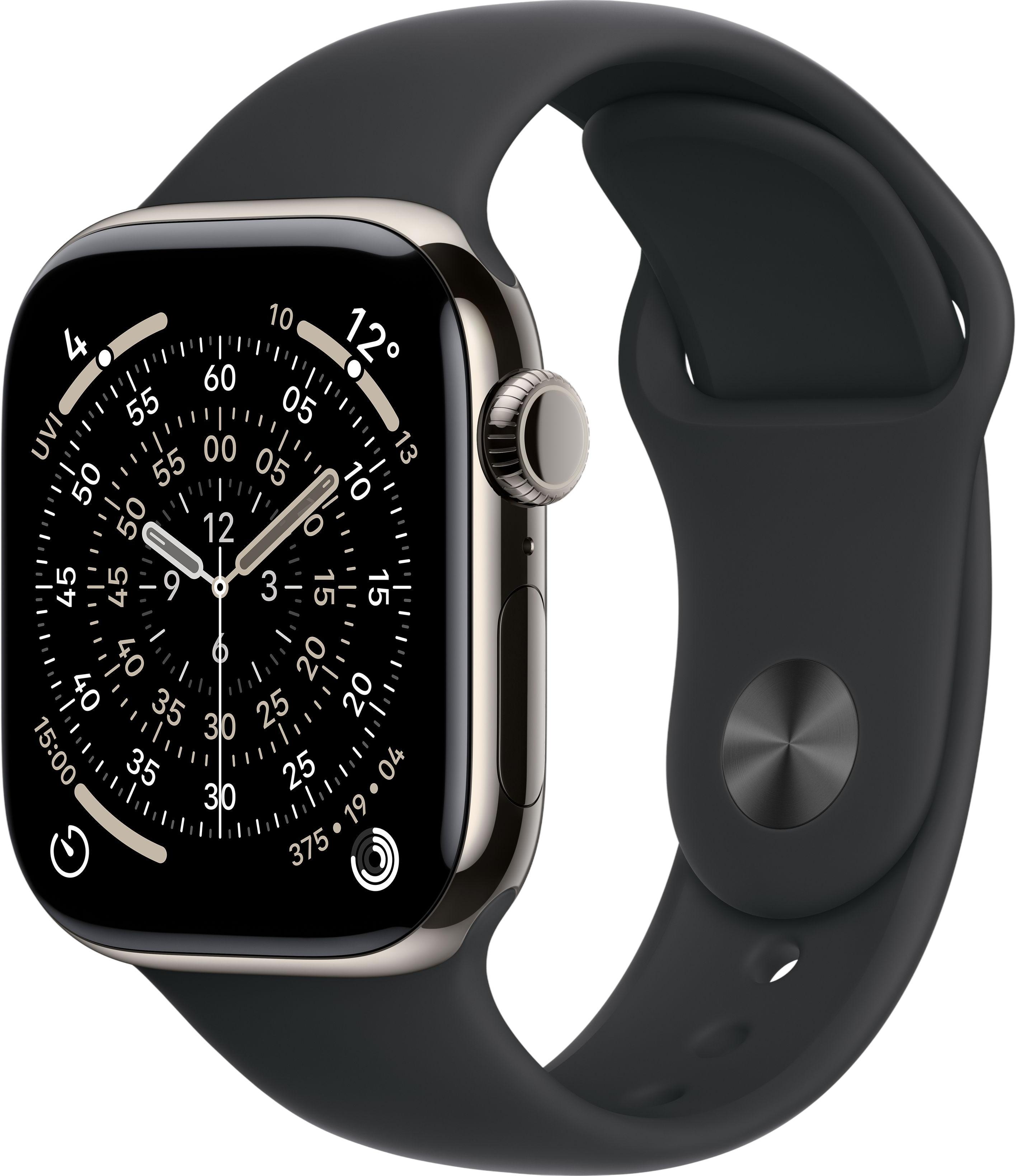 Apple Watch Series 11 GPS + Cellular 42 mm Titanium with Sport Band S/M (MF8R4ZR/A) Apple Watch Series 11 GPS + Cellular 42 mm Titanium with Sport Band S/M (MF8R4ZR/A)