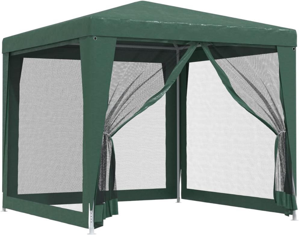 vidaXL Party tent with 4 mesh sidewalls HDPE 2.5 x 2.5 m (319223) vidaXL Party tent with 4 mesh sidewalls HDPE 2.5 x 2.5 m (319223)