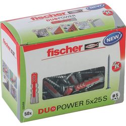 Fischer DuoPower 5 x 25 S 50 pcs (535458) Fischer DuoPower 5 x 25 S 50 pcs (535458)