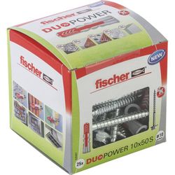 Fischer DuoPower 10 x 50 S 25 pcs. (535461) Fischer DuoPower 10 x 50 S 25 pcs. (535461)