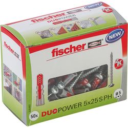 Fischer DuoPower 5 x 25 S PH 50 pcs. (535462) Fischer DuoPower 5 x 25 S PH 50 pcs. (535462)