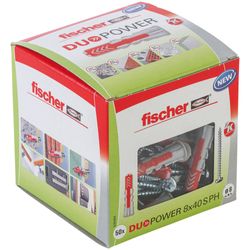 Fischer DuoPower 8 x 40 S PH 50 pcs. (535464) Fischer DuoPower 8 x 40 S PH 50 pcs. (535464)