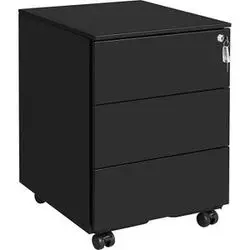 Songmics Mobile pedestal with 4 drawers and casters (OFC064) Songmics Mobile pedestal with 4 drawers and casters (OFC064)