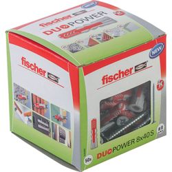 Fischer DuoPower 8 x 40 S 50 pcs. (535460) Fischer DuoPower 8 x 40 S 50 pcs. (535460)