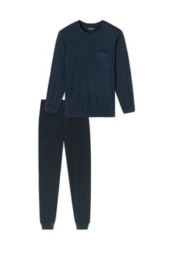 Schiesser Comfort Essentials long pajama with cuffs (182196) Schiesser Comfort Essentials long pajama with cuffs (182196)