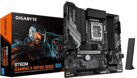 GIGABYTE B760M Gaming X WIFI6E GEN5 GIGABYTE B760M Gaming X WIFI6E GEN5