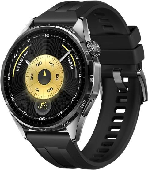 Huawei Watch GT 6 46 mm with fluoroelastomer strap (55020FTX) Huawei Watch GT 6 46 mm with fluoroelastomer strap (55020FTX)