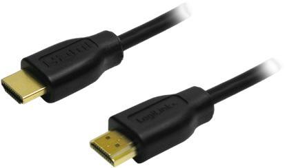 LogiLink HDMI Cable A Male to A Male 4K/30 Hz 2 m (CH0037) LogiLink HDMI Cable A Male to A Male 4K/30 Hz 2 m (CH0037)