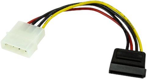 StarTech.com 4 Pin LP4 to SATA Cable - LP4 / Serial ATA Power Adapter 15 cm (SATAPOWADAP) StarTech.com 4 Pin LP4 to SATA Cable - LP4 / Serial ATA Power Adapter 15 cm (SATAPOWADAP)