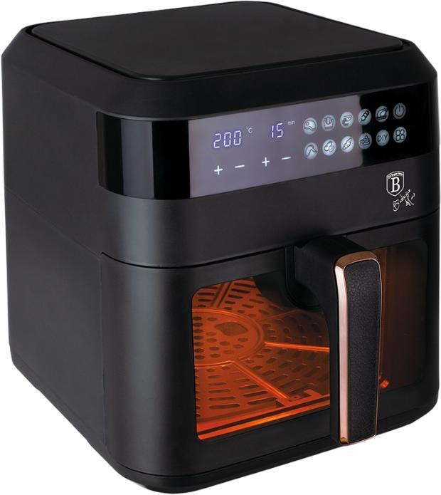 Berlinger Haus Hot Air Fryer 6.3 l Black Rose Collection (BH-9446) Berlinger Haus Hot Air Fryer 6.3 l Black Rose Collection (BH-9446)