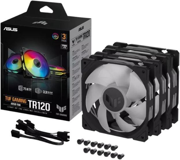ASUS TUF Gaming TR120 ARGB 3-Pack ASUS TUF Gaming TR120 ARGB 3-Pack