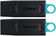 Kingston DataTraveler Exodia 64GB Twin Pack (DTX/64GB-2P) Kingston DataTraveler Exodia 64GB Twin Pack (DTX/64GB-2P)
