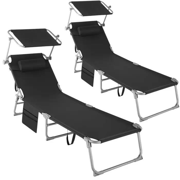 tectake Chloé sun lounger (405128) tectake Chloé sun lounger (405128)