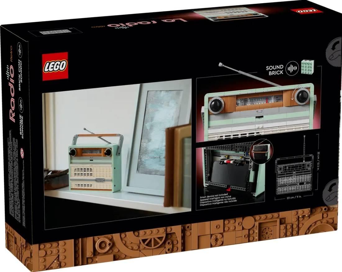 LEGO ICONS Retro Suitcase Radio (10334) LEGO ICONS Retro Suitcase Radio (10334)