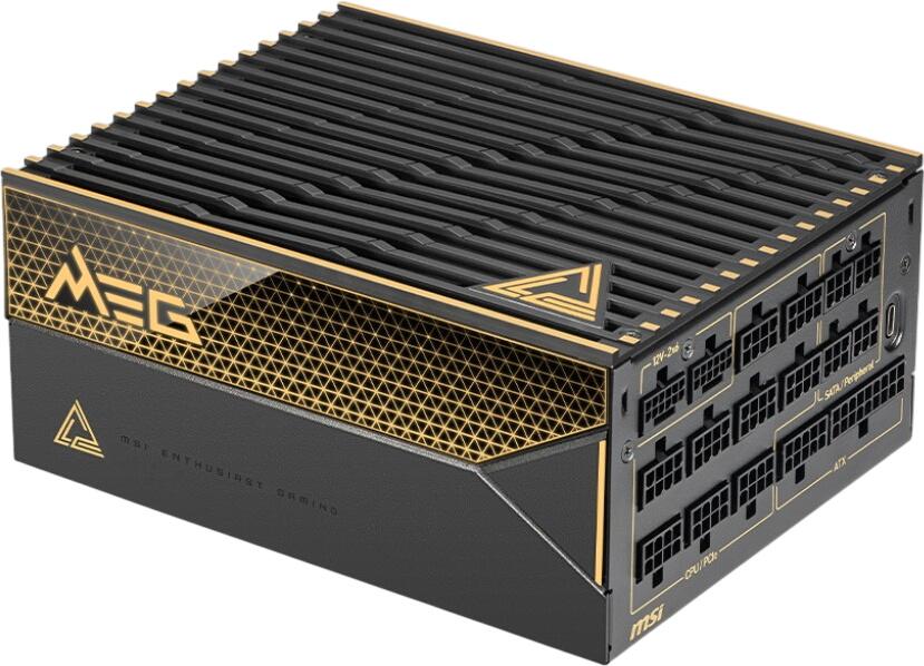 MSI MEG Ai1600T PCIE5 1600W MSI MEG Ai1600T PCIE5 1600W