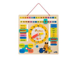 Small Foot The Mouse Learning Clock with Calendar (10496) Small Foot The Mouse Learning Clock with Calendar (10496)