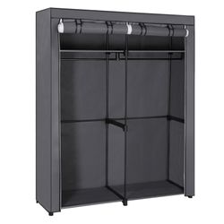 Songmics Fabric wardrobe with 2 clothes rails (RYG002) Songmics Fabric wardrobe with 2 clothes rails (RYG002)
